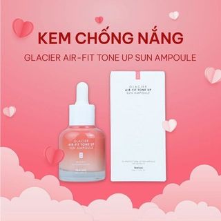 Tinh Chất Dưỡng Trắng Feelxo Glacier Air-Fit Tone Up Up Sun Ampoule SPF50+ PA+++ 30ml