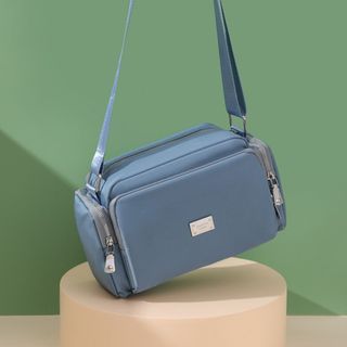 Túi xách nữ đeo chéo mini đẹp du lịch công sở cho phụ nữ vải dù mềm cao cấp nhiều màu sắc khóa kéo nhiều ngăn TX40