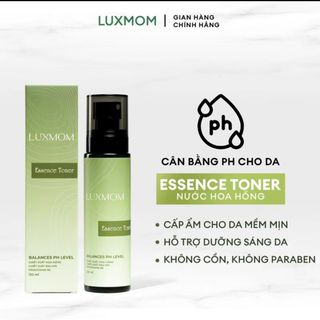 Essence toner Nước cân bằng độ PH cho da Luxmom- Hỗ trợ cấp ẩm làm mềm mịn da 120ml Skincare
