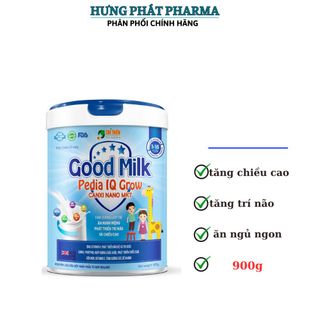 Sữa bột good milk pedia iq grow 1-15 tuổi giúp chắc khoẻ xương, phát triển trí não hộp 900g giá sỉ