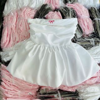 ÁO CÚP NGỰC DÁNG BÍ THÊU NƠ - LÊ PHƯƠNG BOUTIQUE