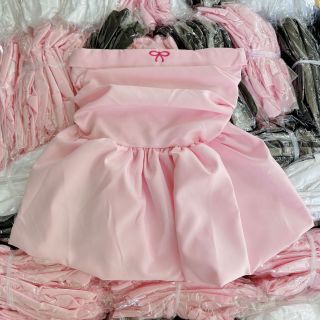 ÁO CÚP NGỰC DÁNG BÍ THÊU NƠ - LÊ PHƯƠNG BOUTIQUE