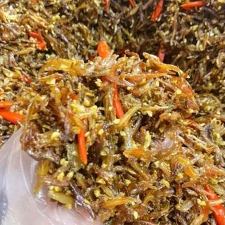 Cá cơm mồm rim lạc ( đậu phộng) thơm, ngon, đưa cơm, có thể ăn vặt - hũ 250gr