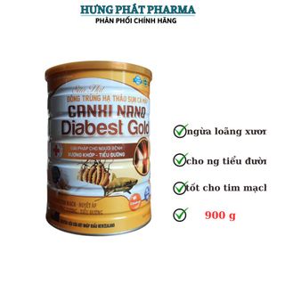 Sữa Sụn Cá Mập Canxi Nano Diabest Gold giúp bổ sung canxi cho khớp và hỗ trợ tiểu đường (hộp 900g ) giá sỉ