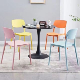 Bàn cafe tròn tulip nhập khẩu đẹp hiện đại LAB08