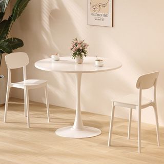 Bàn cafe tròn tulip nhập khẩu đẹp hiện đại LAB08