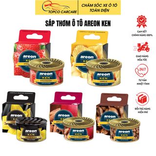 Sáp Thơm AREON Khử Mùi Xe Hơi Cao Cấp Nhập Khẩu Bulgaria,100% chiết xuất từ thiên nhiên