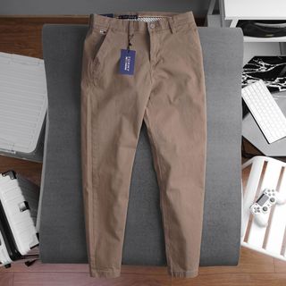 Quần dài kaki nam, chất kaki cotton chính phẩm, dày dặn, Co giãn thoải mái khi sử dụng