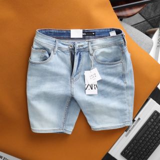 Short jean nam chất jean co dãn, thoải mái khi mặc và vận động