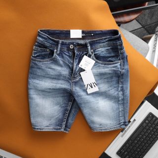 Short jean nam chất jean co dãn, thoải mái khi mặc và vận động