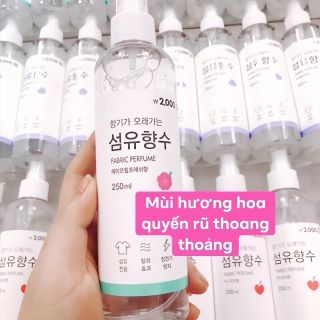 Xịt Thơm Quần Áo Hàn Quốc Quốc Dân 100ml