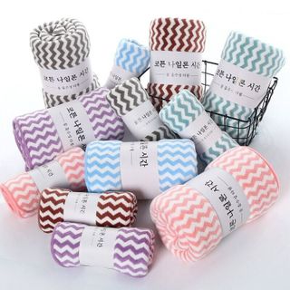 SET 10 KHĂN LAU MẶT KẺ SỌC HÀN QUỐC