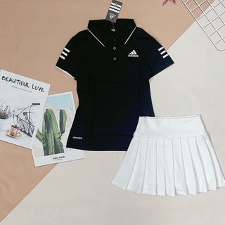 Set váy tennis Áo Váy mlxlxxl - 2222 Tách nửa ri được