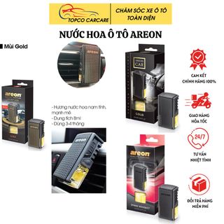 Nước Hoa Ô Tô AREON - Nước Hoa Kẹp Cửa Gió Ô Tô Khử Mùi Xe Nhập Khẩu Bulgaria