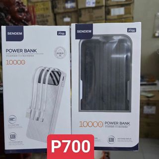 Sạc dự phòng sendem p700 giá sỉ 10.000mah