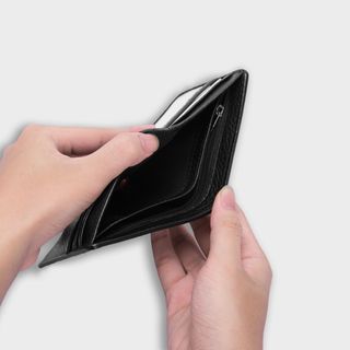 Bóp Ví Nam Da Bò Vân Miu Phối Nappa Lịch Lãm
