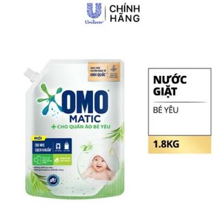 Nước Giặt OMO em bé 2.8kg, 1.8kg