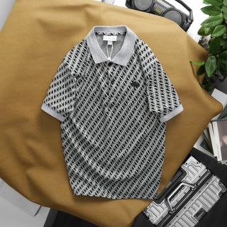 Polo nam hoạ tiết. chất 100% cotton