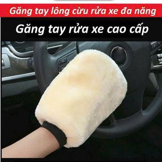 Bao Tay Rửa Xe Lông Cừu 2 Mặt giá sỉ