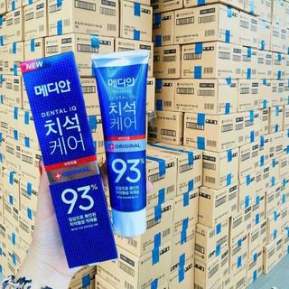 Kem Đánh Răng Median IQ 93% Trắng Răng Màu Trắng Bạc 120g