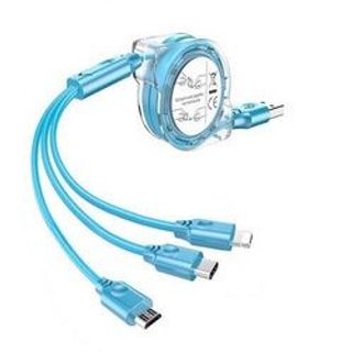 CÁP SẠC 3 TRONG 1 DÂY RÚT - HGS
