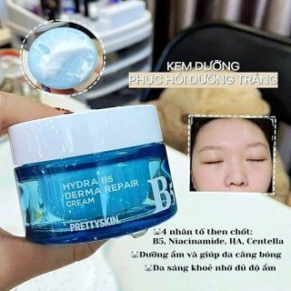 Kem Dưỡng Trắng Da CấpẨm Pretty Skin Hydra B5 Derma RepairCream