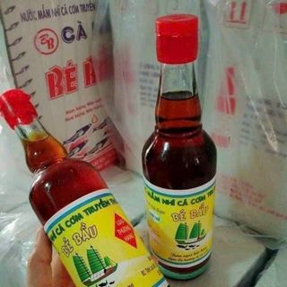 NƯỚC MẮM BÉ BẦU LOẠI THƯỢNG HẠNG, THÙNG 6 CHAI _ KHO CHUYÊN SỈ GIÁ TỐT