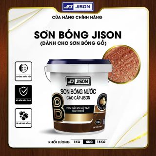 Sơn bóng nước cao cấp Jison – Dành cho Gỗ giá sỉ