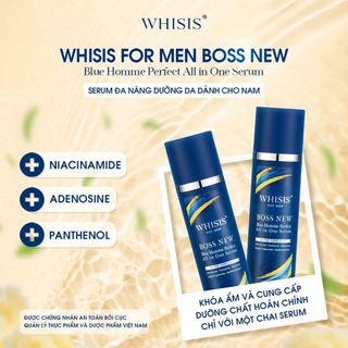 SERUM ĐA NĂNG DƯỠNG DA DÀNH CHO NAM Whisis For Men Boss New Blue Homme Perfect All –in- one Serum 150ml giá sỉ