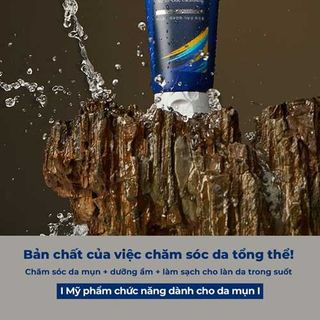 WHISIS For Men Boss New - Sữa rửa mặt nam dành cho da mụn, dưỡng ẩm, thu nhỏ lỗ chân lông 150ml