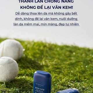 THANH LĂN CHỐNG NẮNG ĐA TẦNG DÀNH CHO NAM Whisis For Men Boss New Blue Homme All Day Sun Stick 18g