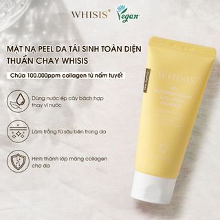 WHISIS So - Mặt na peel da tái sinh toàn diện thuân chay Booster Vegan Collagen Oil Pack 70g
