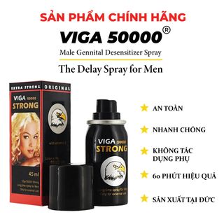 Chai xịt chống xuất tinh sớm Viga 50000 – Đức, Xịt Kéo Dài Viga Con Đại Bàng giá sỉ