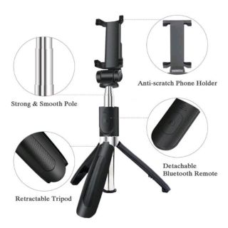 gậy chụp hình bluetooth selfie 3 chân