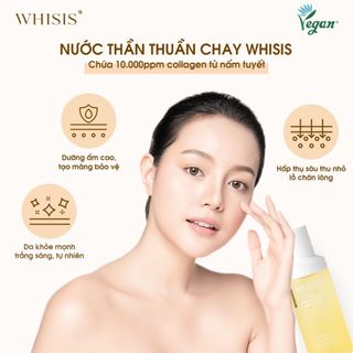 Toner Thuần Chay Cao Cấp WHISIS So, Glow Vegan Skin Toner Thuần Chay  110 ml