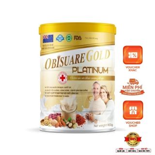 [Sữa Chính Hãng-Date Mới] Sữa Hạt Obisure Gold Platinum. Hộp 900g. Ngăn ngừa loãng xương. Cung cấp năng lượng. Tăng sức đề kháng. Cải Thiện Sức Khỏe Cho Người Mới Ốm Dậy Có Thể Thay Thế Bữa Ăn Phụ giá sỉ