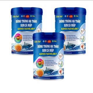 [Sữa Chính Hãng-Date Mới] Sữa bột Sụn Cá Mập Canxi Nano Tảo Đỏ Bào Ngư Đông Trùng  (Hôp: 900g) Giúp Giảm nguy cơ thoái hóa khớp, giảm tê bì chân, giúp xương khớp vận đông linh hoạt