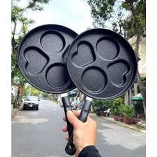 Chảo đá 4 ngăn phiên bản hot hit trái tim