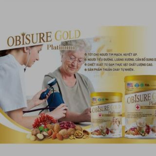 [Sữa Chính Hãng-Date Mới] Sữa Hạt Obisure Gold Platinum. Hộp 900g. Ngăn ngừa loãng xương. Cung cấp năng lượng. Tăng sức đề kháng. Cải Thiện Sức Khỏe Cho Người Mới Ốm Dậy Có Thể Thay Thế Bữa Ăn Phụ