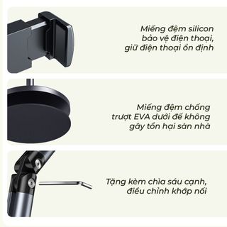 Chân Quay Chữ Z | Chân Quay Điện Thoại 360 Độ