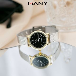 Đồng hồ nữ Timele mặt tròn thời trang 2