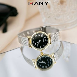 Đồng hồ nữ Timele mặt tròn thời trang 2