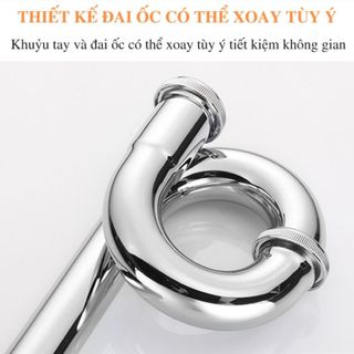 Bộ xả lavabo bằng inox mạ điện kiểu chữ P màu trắng bóng với nút nhấn xả nhiều màu sắc