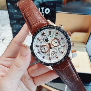 ĐỒNG HỒ NAM TRUNG CẤP TAG HEU DÂY DA MẶT GIẢ CƠ 2