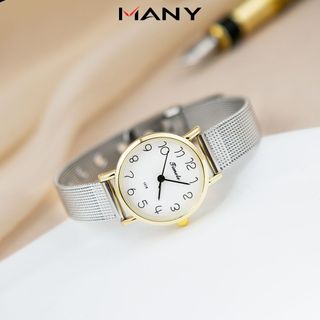 Đồng hồ nữ Timele mặt tròn thời trang 1