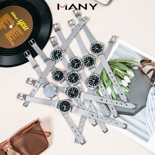 Đồng hồ nữ Timele mặt tròn thời trang