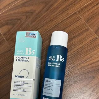 Nước hoa hồng phục hồi B5 Pretty Skin Multi Hydra B5 Calming & Repairing Toner 205ml
