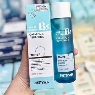 Nước hoa hồng phục hồi B5 Pretty Skin Multi Hydra B5 Calming & Repairing Toner 205ml