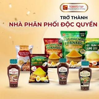Cung cấp bột xí muội , bột phô mai, bột trứng muối - Giá trực tiếp từ nhà máy sản xuất - Giá tốt cho đại lý , nhà phân phối toàn quốc