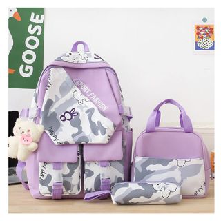 BALO SET 3 THỜI TRANG PHỐI LOANG BÒ SỮA ĐỘC ĐÁO CÁ TÍNH WH695 - WINNIE HOUSE